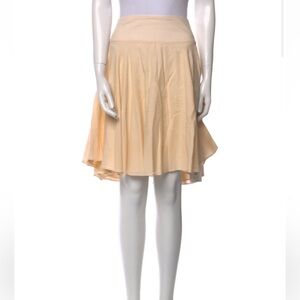 Harvey Faircloth Chic Cream A-Line Women's Skirt size 4